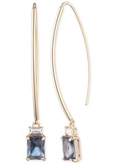 Lauren Ralph Lauren Gold-Tone Stone Threader Earrings - Light Gree