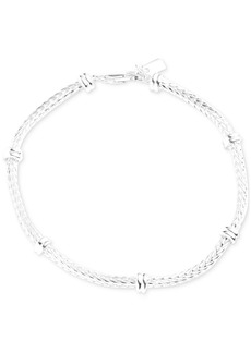 Lauren Ralph Lauren Herringbone Link Chain Bracelet in Sterling Silver - Sterling Silver