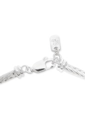 Lauren Ralph Lauren Herringbone Link Chain Bracelet in Sterling Silver - Sterling Silver