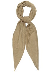 Lauren Ralph Lauren Knitted Diamond Scarf - Antique gold