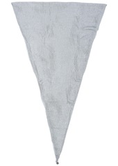 Lauren Ralph Lauren Knitted High Shine Diamond Scarf - Light Pewter