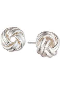 Lauren Ralph Lauren Knot Stud Earrings - Silver