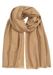 Lauren Ralph Lauren Lightweight Shine Scarf - Camel/Gold