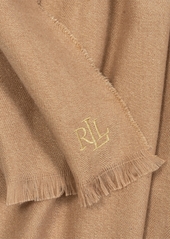 Lauren Ralph Lauren Lightweight Shine Scarf - Camel/Gold