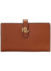 Lauren Ralph Lauren Logo Leather Wallet - Black