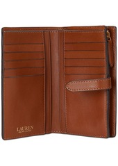 Lauren Ralph Lauren Logo Leather Wallet - Black