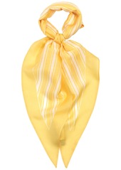 Lauren Ralph Lauren Logo Stripe Small Diamond - Yellow