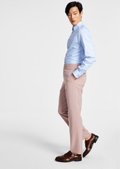 Lauren Ralph Lauren Men's Classic-Fit Ultraflex Stretch Flat-Front Dress Pants - Dark Grey Solid