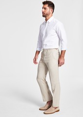 Lauren Ralph Lauren Men's UltraFlex Classic-Fit Linen Pants - White