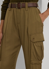 Lauren Ralph Lauren Petite Utility Cargo Pants - Honey Tan