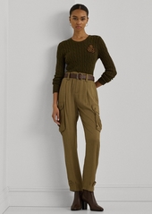 Lauren Ralph Lauren Petite Utility Cargo Pants - Honey Tan