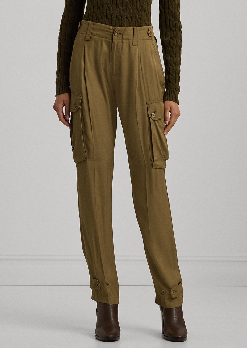 Lauren Ralph Lauren Petite Utility Cargo Pants - Honey Tan