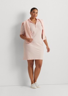 Lauren Ralph Lauren Plus Size Collared Shift Dress - Pink Opal