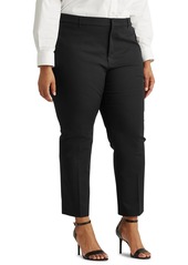 Lauren Ralph Lauren Plus Size Stretch-Infused Pants - Polo Black