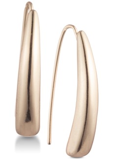 Lauren Ralph Lauren Sculptural Threader Earrings - Gold