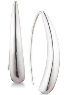 Lauren Ralph Lauren Sculptural Threader Earrings - Silver