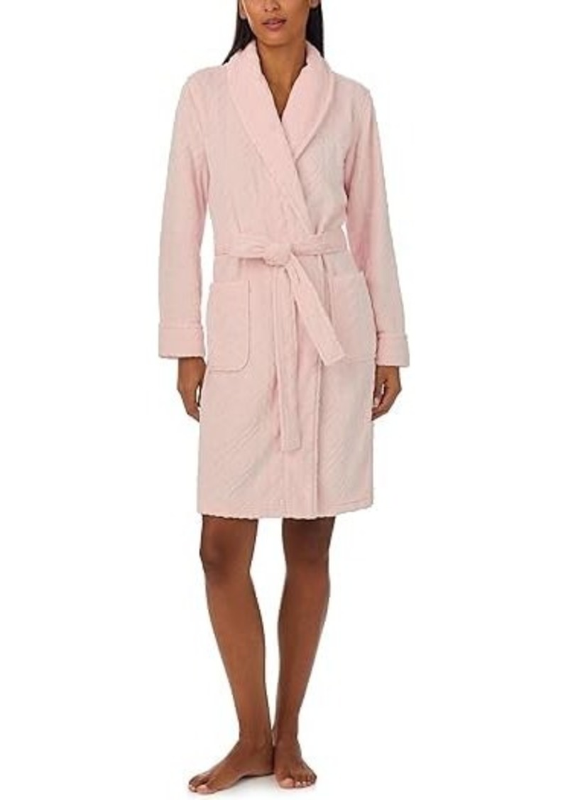 Lauren Ralph Lauren So Soft Shawl Collar Wrap Robe