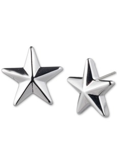 Lauren Ralph Lauren Sterling Silver Star Stud Earrings - Silver