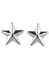 Lauren Ralph Lauren Sterling Silver Star Stud Earrings - Silver