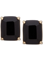 Lauren Ralph Lauren Stone Stud Earrings - Black