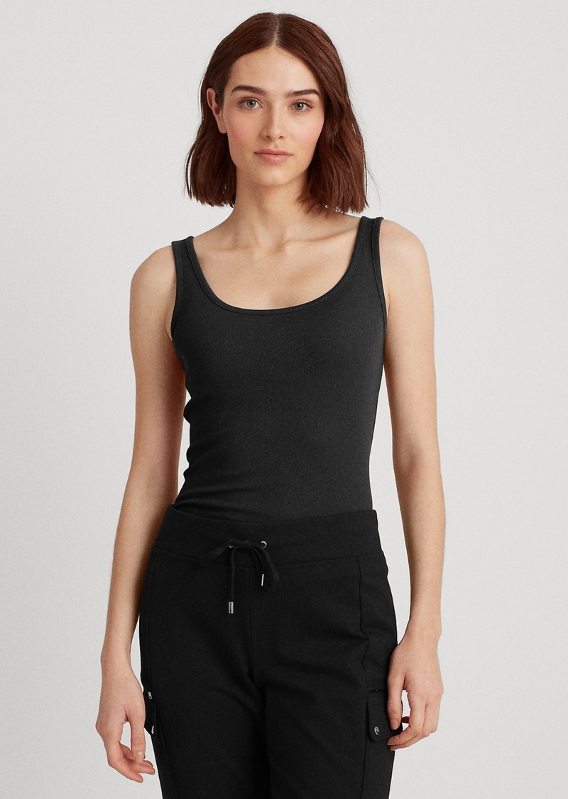 Lauren Ralph Lauren Stretch Tank Top - Polo Black