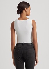 Lauren Ralph Lauren Stretch Tank Top - White