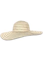 Lauren Ralph Lauren Stripe Sun Hat - Natural, Black
