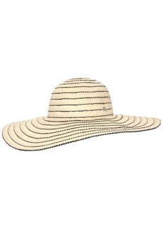 Lauren Ralph Lauren Stripe Sun Hat - Natural, Black