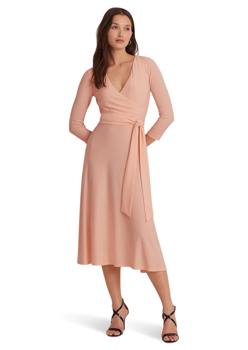 Lauren Ralph Lauren Surplice Jersey Dress