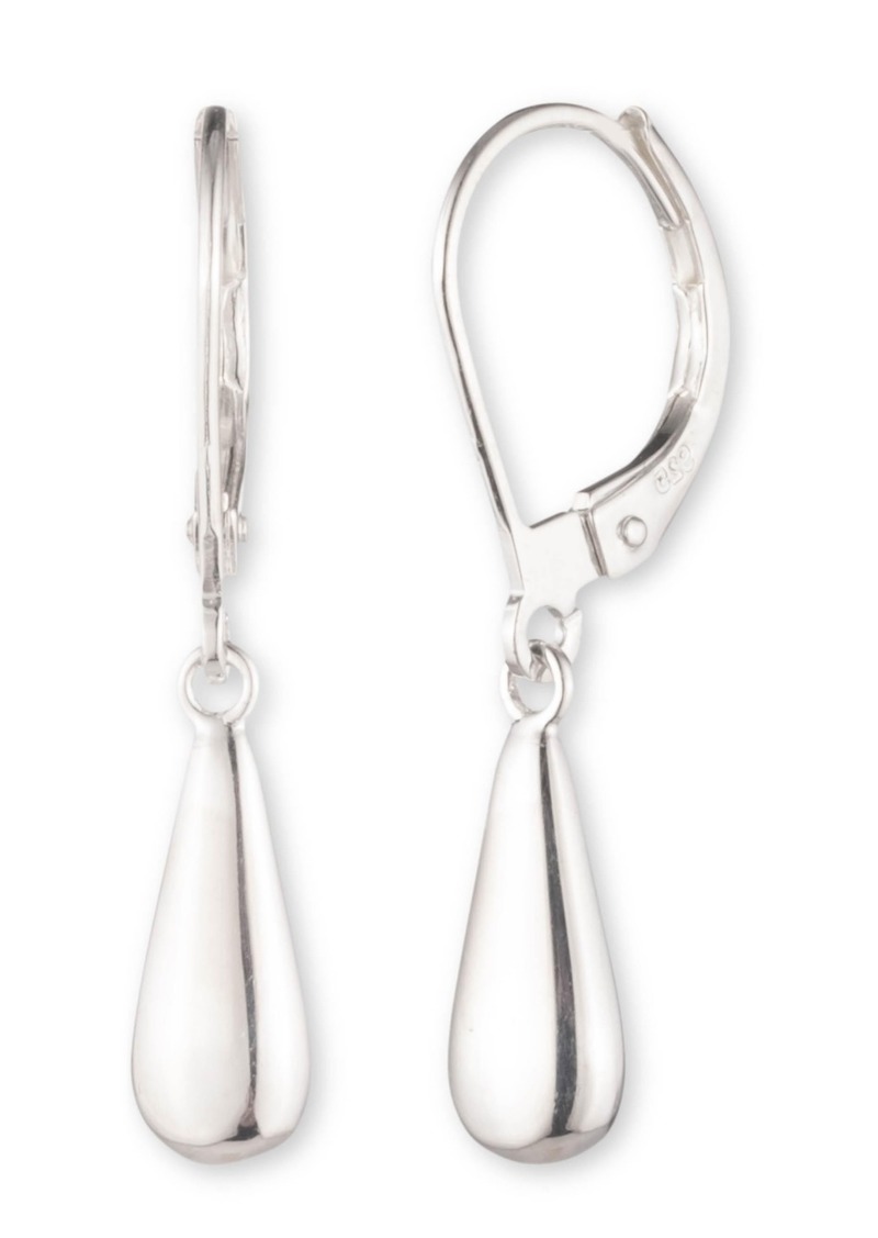 Lauren Ralph Lauren Teardrop Drop Earring in Sterling Silver - Sterling Silver