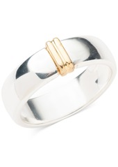 Lauren Ralph Lauren Two-Tone Sterling Silver Band Ring - Gold/silve