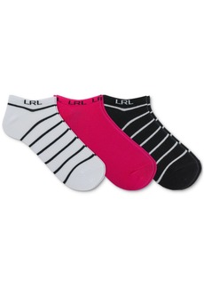 Lauren Ralph Lauren Women's 3-Pk. Patterned Ankle Socks - Assorted