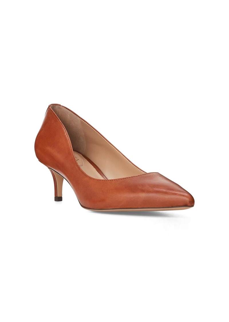 Lauren Ralph Lauren Adrienne Leather Pump   B (M)