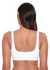 Lauren Ralph Lauren Women's Banded V Wire Bra Swim Top - White