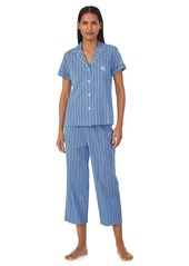 Lauren Ralph Lauren Women's Capri PJ Set  Extra Large