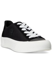 Lauren Ralph Lauren Women's Daisie Lace-Up Low-Top Sneakers - Black