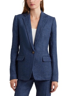 Lauren Ralph Lauren Women's Délavé Linen Blazer