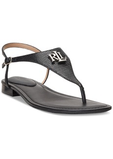 Lauren Ralph Lauren Women's Ellington Flat Sandals - Black