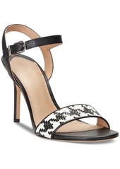 Lauren Ralph Lauren Women's Gwen Ankle-Strap Dress Sandals - Deep Saddle Tan Leather