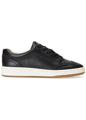 Lauren Ralph Lauren Women's Hailey Lace-Up Wingtip Sneakers - Black