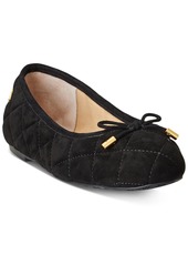 Lauren Ralph Lauren Women's Jayna Quilted Ballet Flats - Black