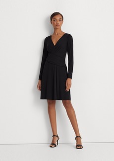 Lauren Ralph Lauren Women's Jersey Long-Sleeve Dress - Black