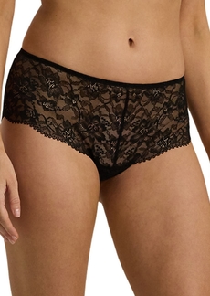 Lauren Ralph Lauren Women's Lace Hipster Brief Underwear 4L0029 - Black