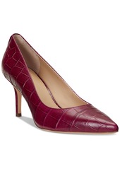 Lauren Ralph Lauren Women's Lanette Pointed Toe Pumps - Tobacco