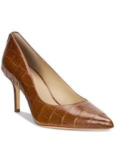 Lauren Ralph Lauren Women's Lanette Pointed Toe Pumps - Tobacco