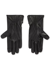 Lauren Ralph Lauren Women's Leather Touchscreen Gloves - Country Brown