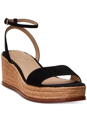 Lauren Ralph Lauren Women's Leona Espadrille Platform Wedge Sandals - Buff