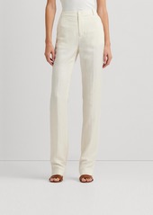 Lauren Ralph Lauren Women's Linen-Blend Twill Pants - Mascarpone Cream