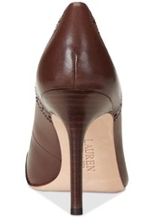 Lauren Ralph Lauren Women's Lynden Pointed Pumps - Dark Mahogany