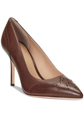 Lauren Ralph Lauren Women's Lynden Pointed Pumps - Dark Mahogany